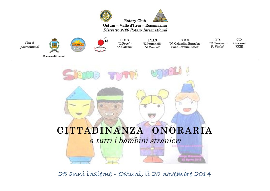 cittadinanza onoraria